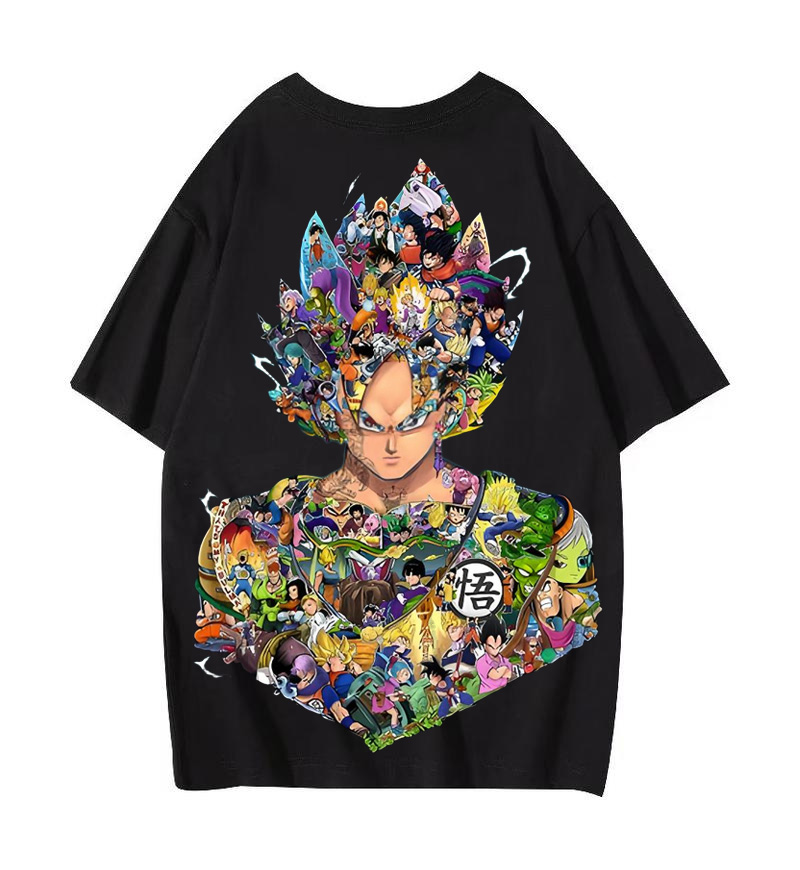Unisex Anime Inspired Vintage T-Shirt