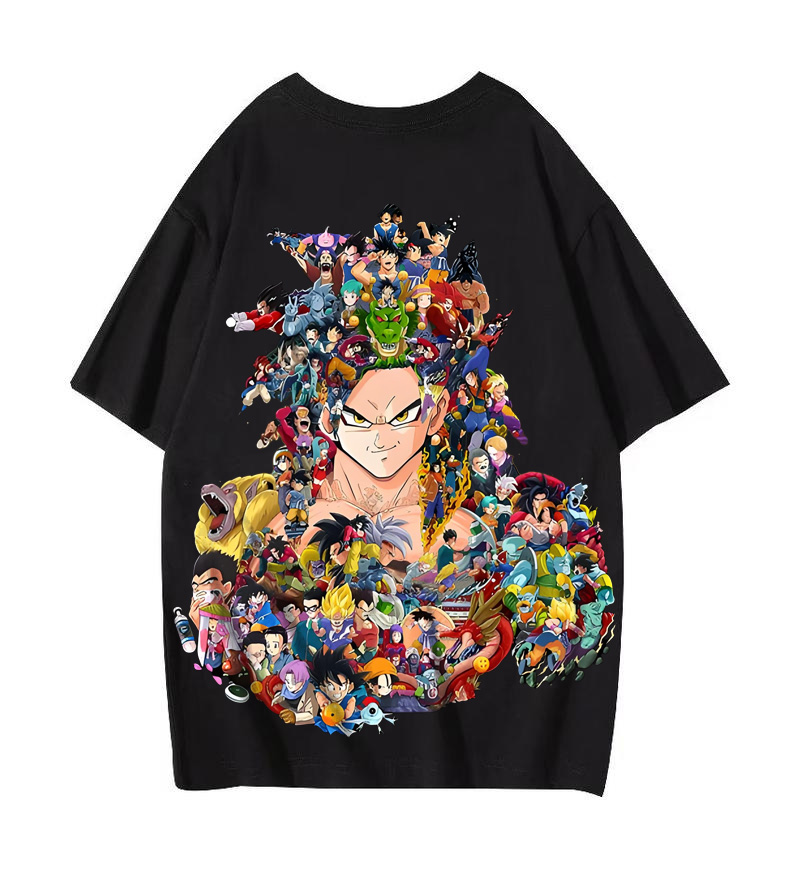Unisex Anime Inspired Vintage T-Shirt