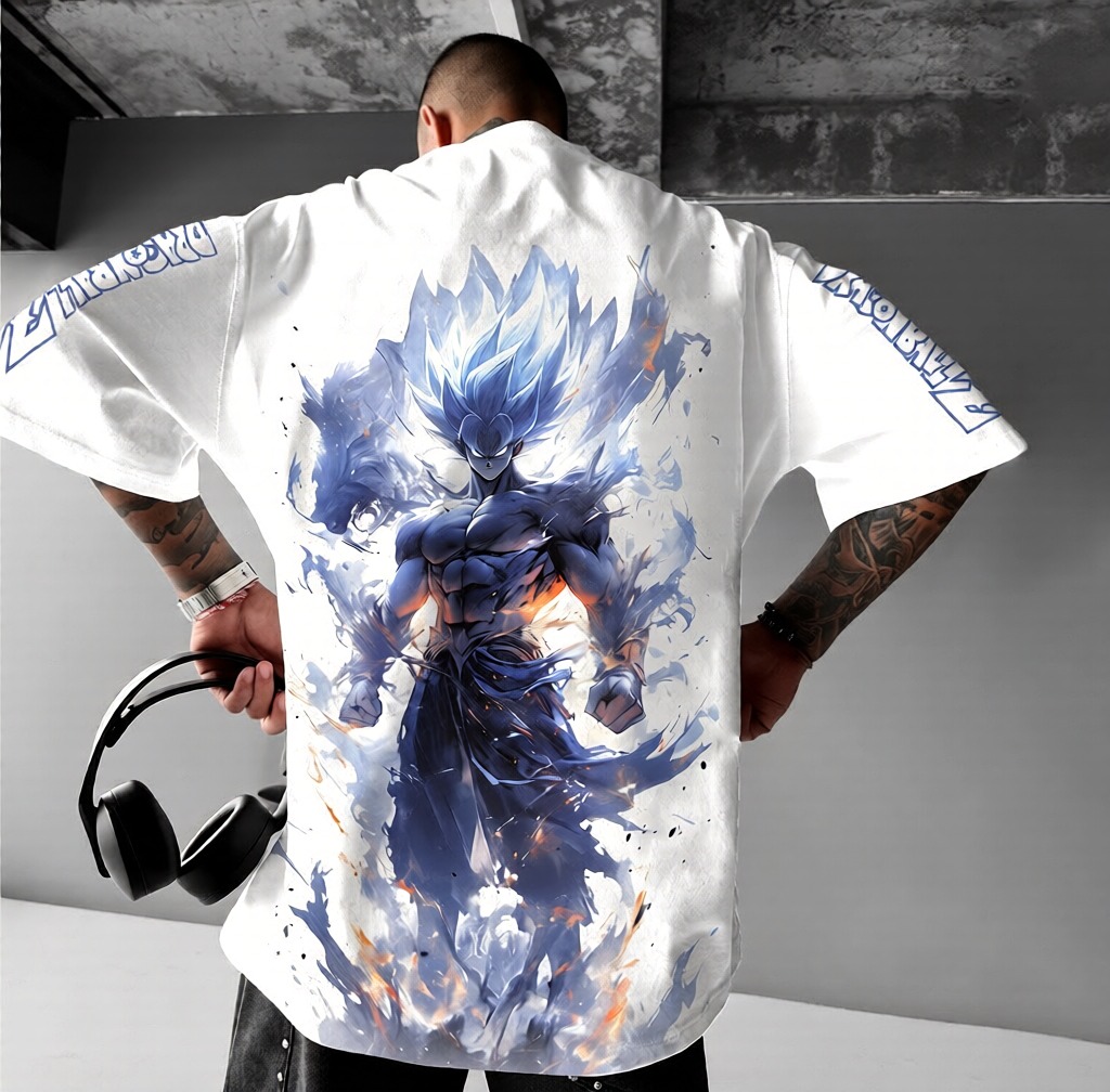 Unisex Anime Inspired Vintage T-Shirt