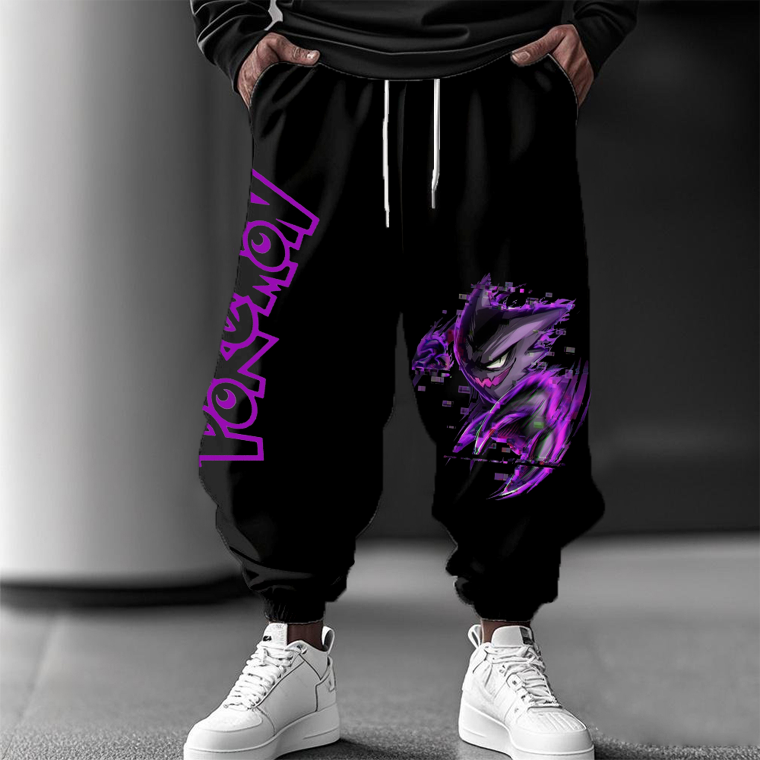 Unisex Casual Anime Streetwear Pants-AnimeClothe