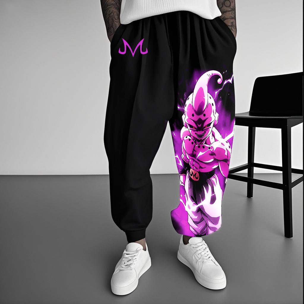 Unisex Anime Graphic Streetwear Vintage Pants-AnimeClothe