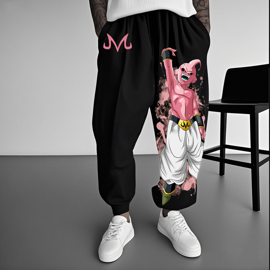 Unisex Anime Graphic Streetwear Vintage Pants-AnimeClothe