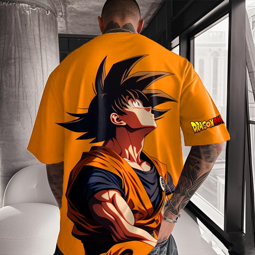 Print short-sleeved T-shirt-AnimeClothe