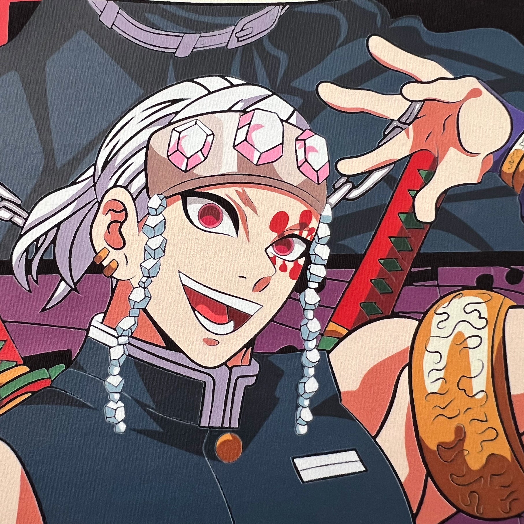 Unisex Vintage Tee丨Demon Slayer