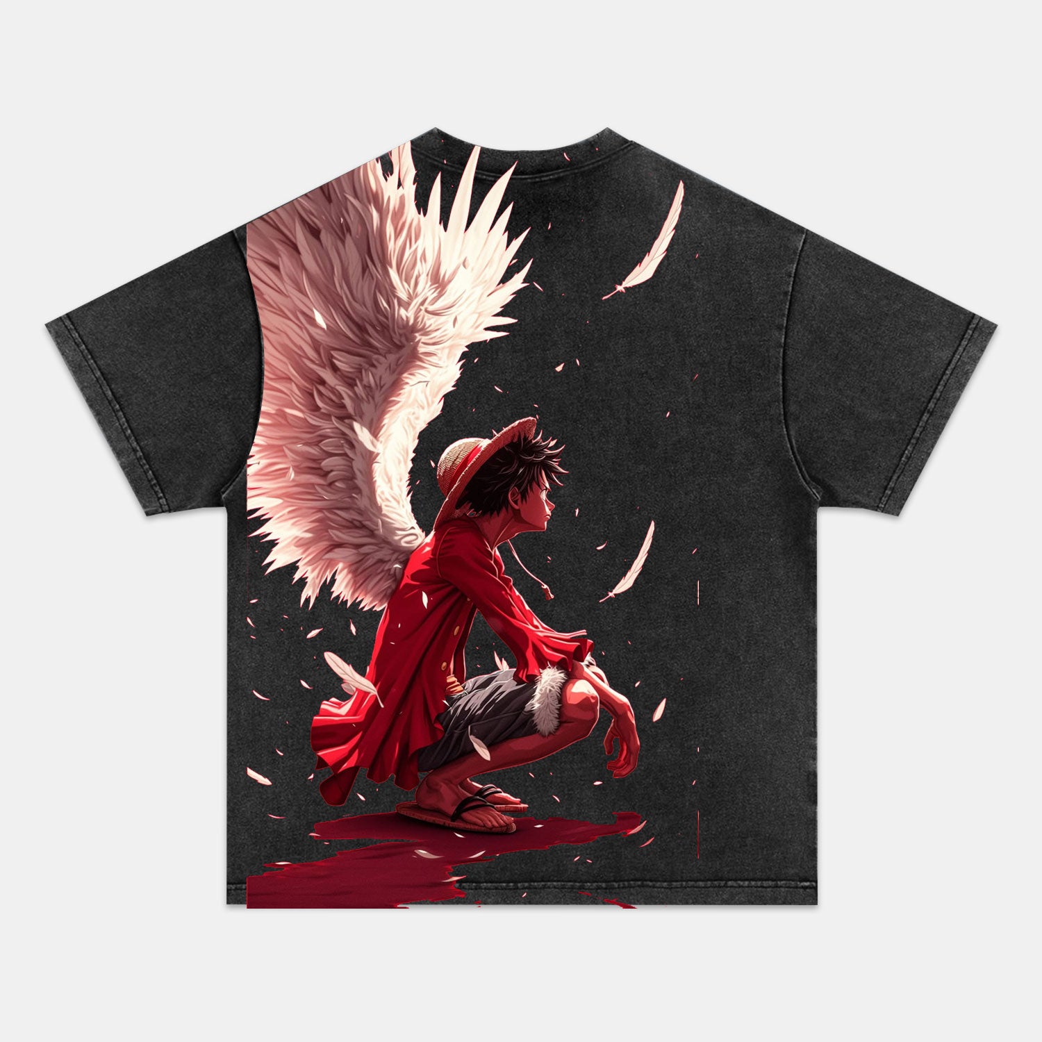 Unisex Anime Inspired Vintage T-Shirt