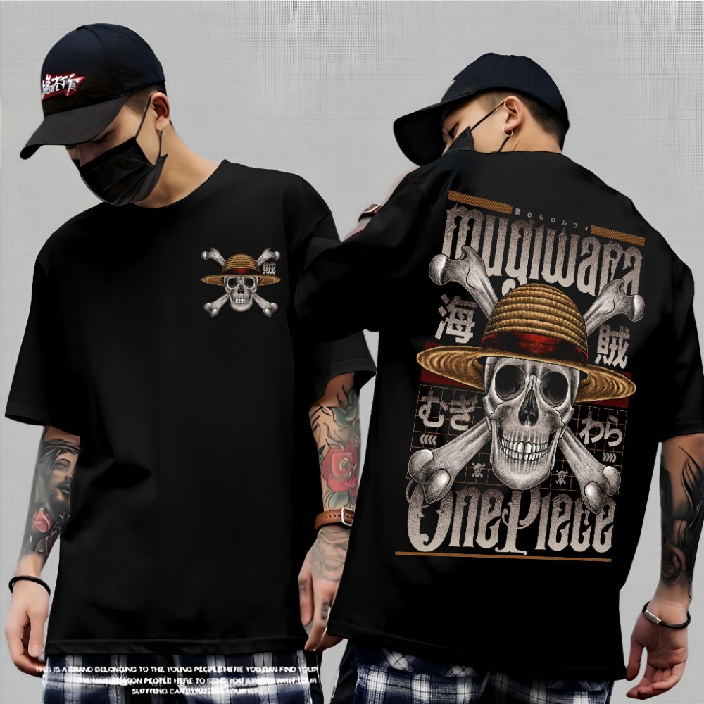 Straw Hat Pirates Unisex Fit Vintage T-Shirt丨One Piece
