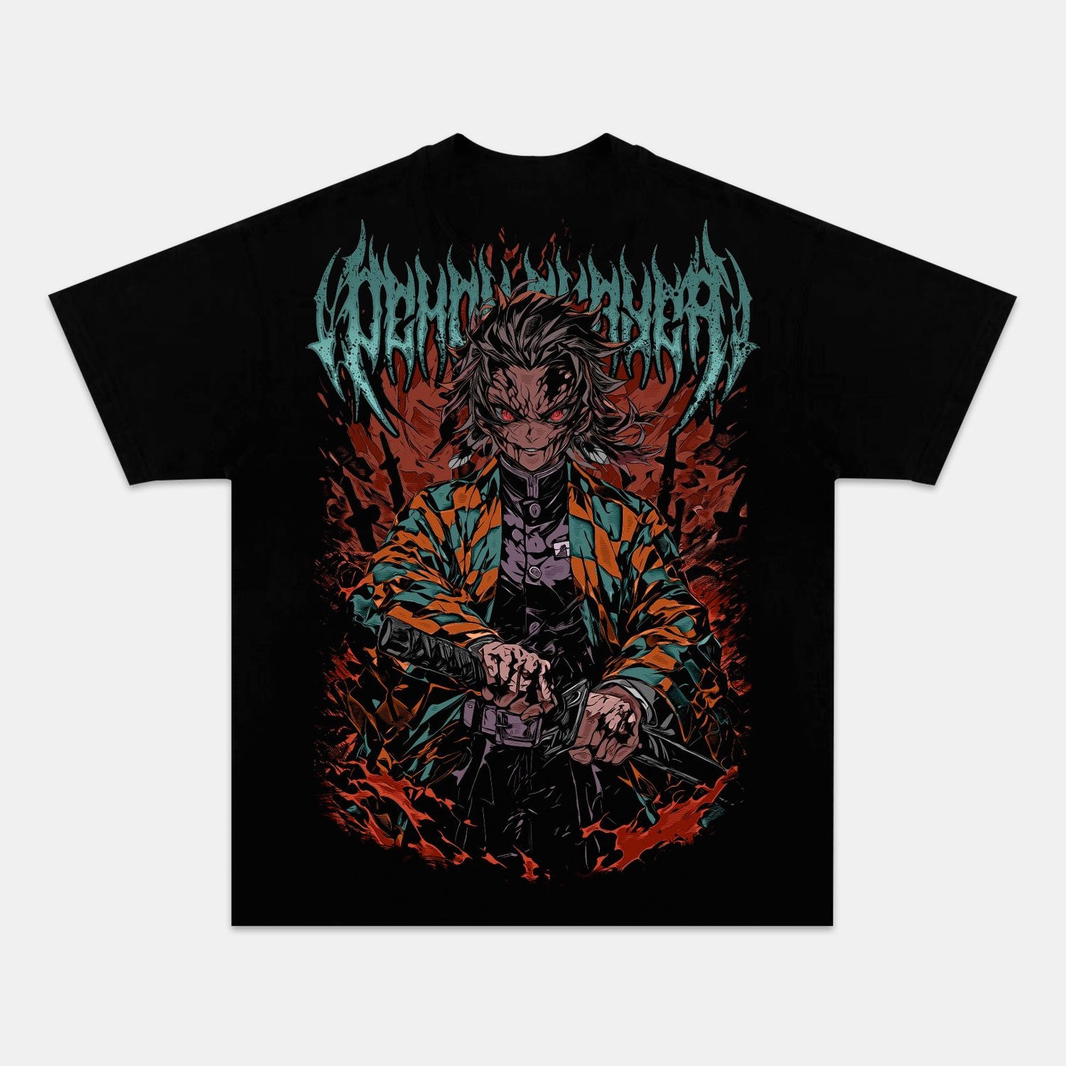 Unisex Anime Inspired Vintage T-Shirt