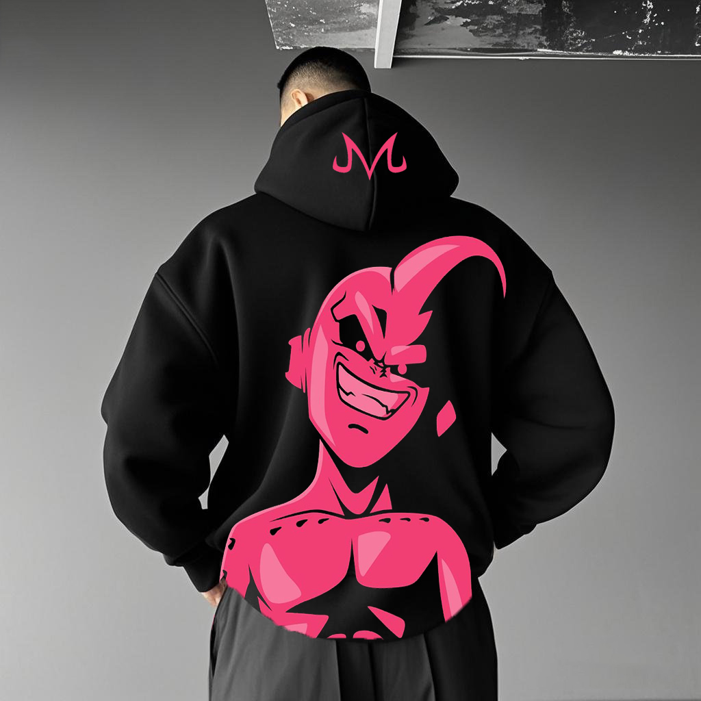 Unisex Anime Graphic Streetwear Vintage Hoodie-AnimeClothe