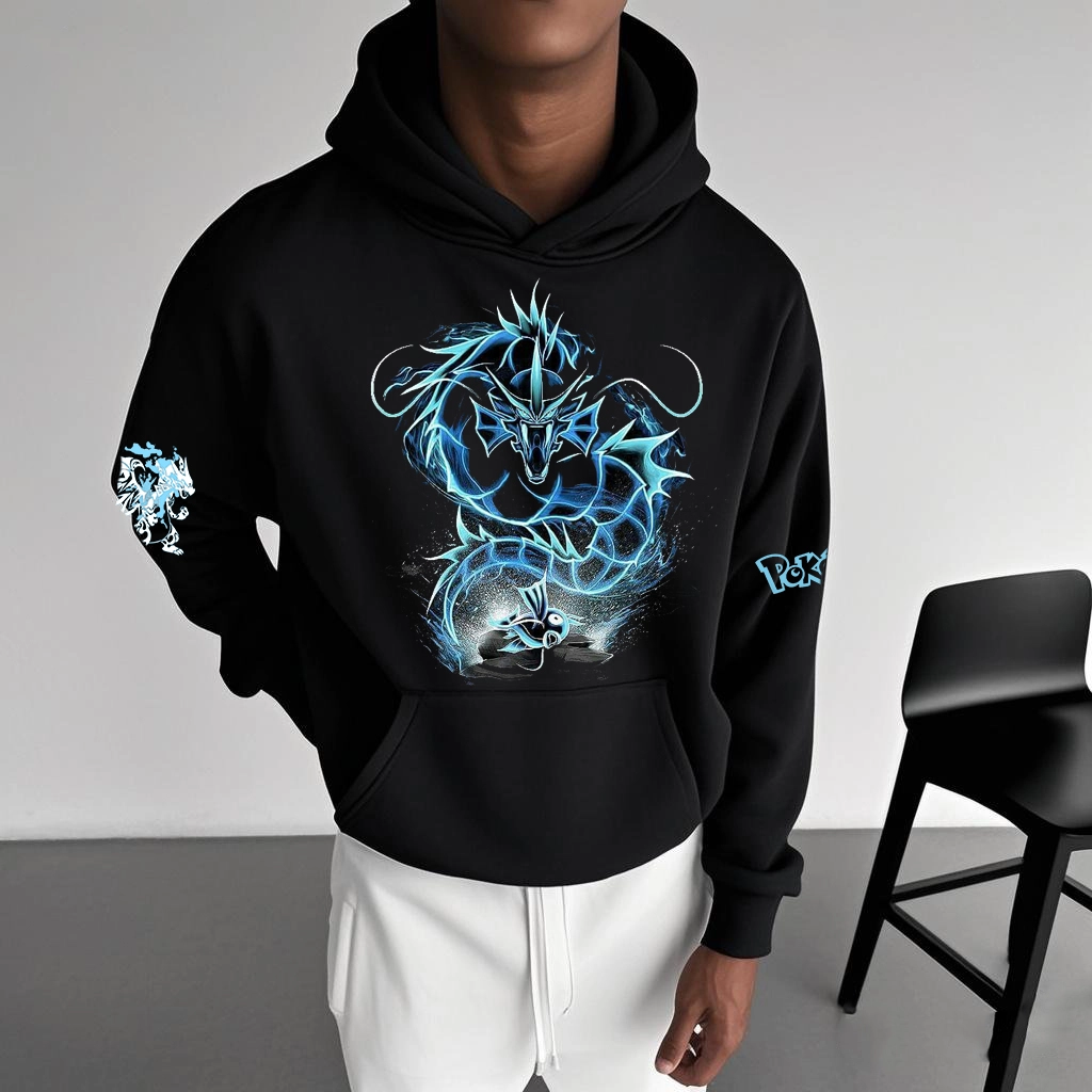 Unisex  Anime Graphic Streetwear Vintage Hoodie