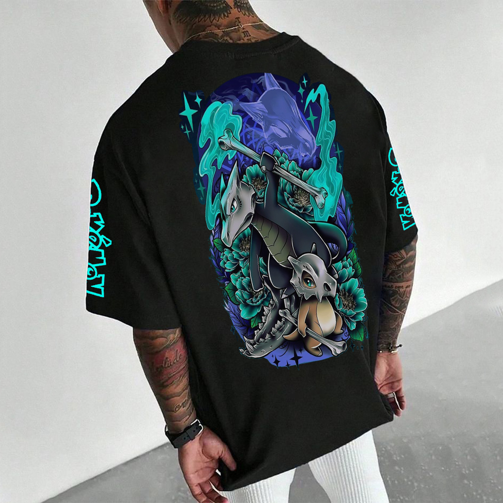 Unisex Anime Inspired Vintage T-Shirt-AnimeClothe