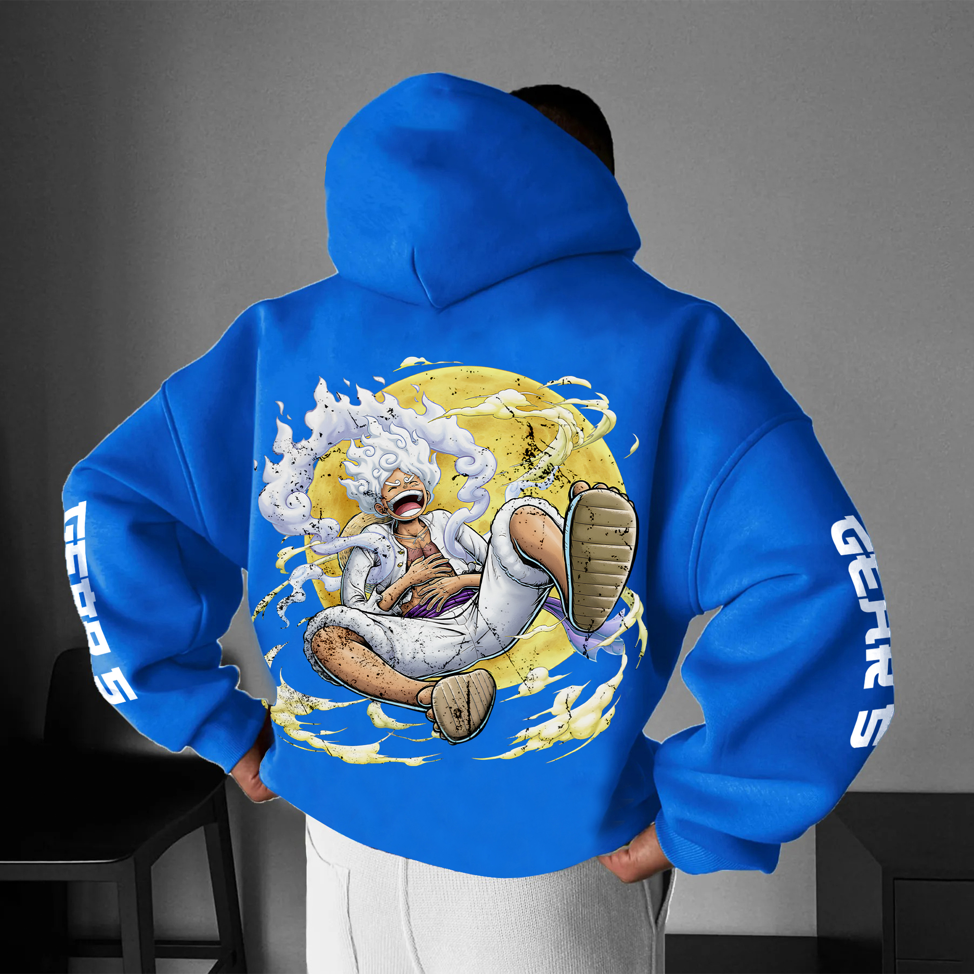Unisex Vintage Hoodie丨Luffy Gear 5