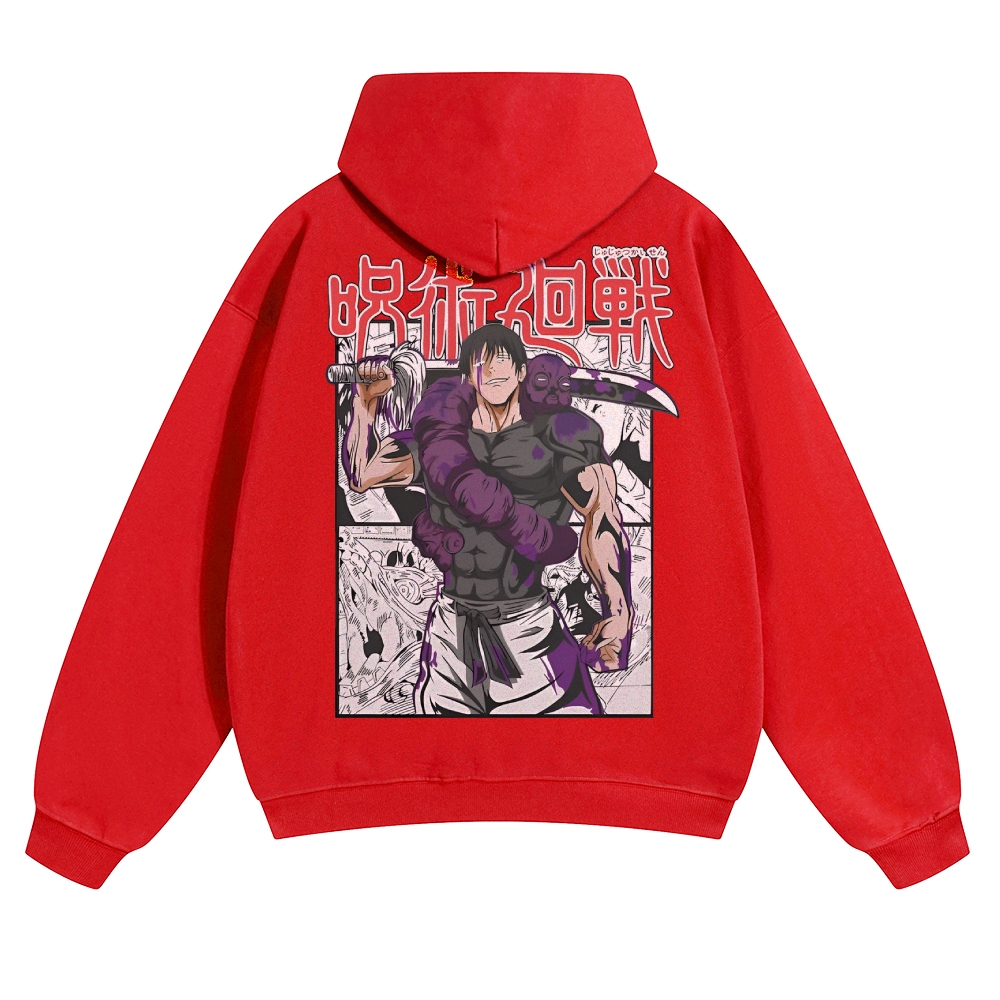 Unisex Casual Anime Print Hoodie-AnimeClothe