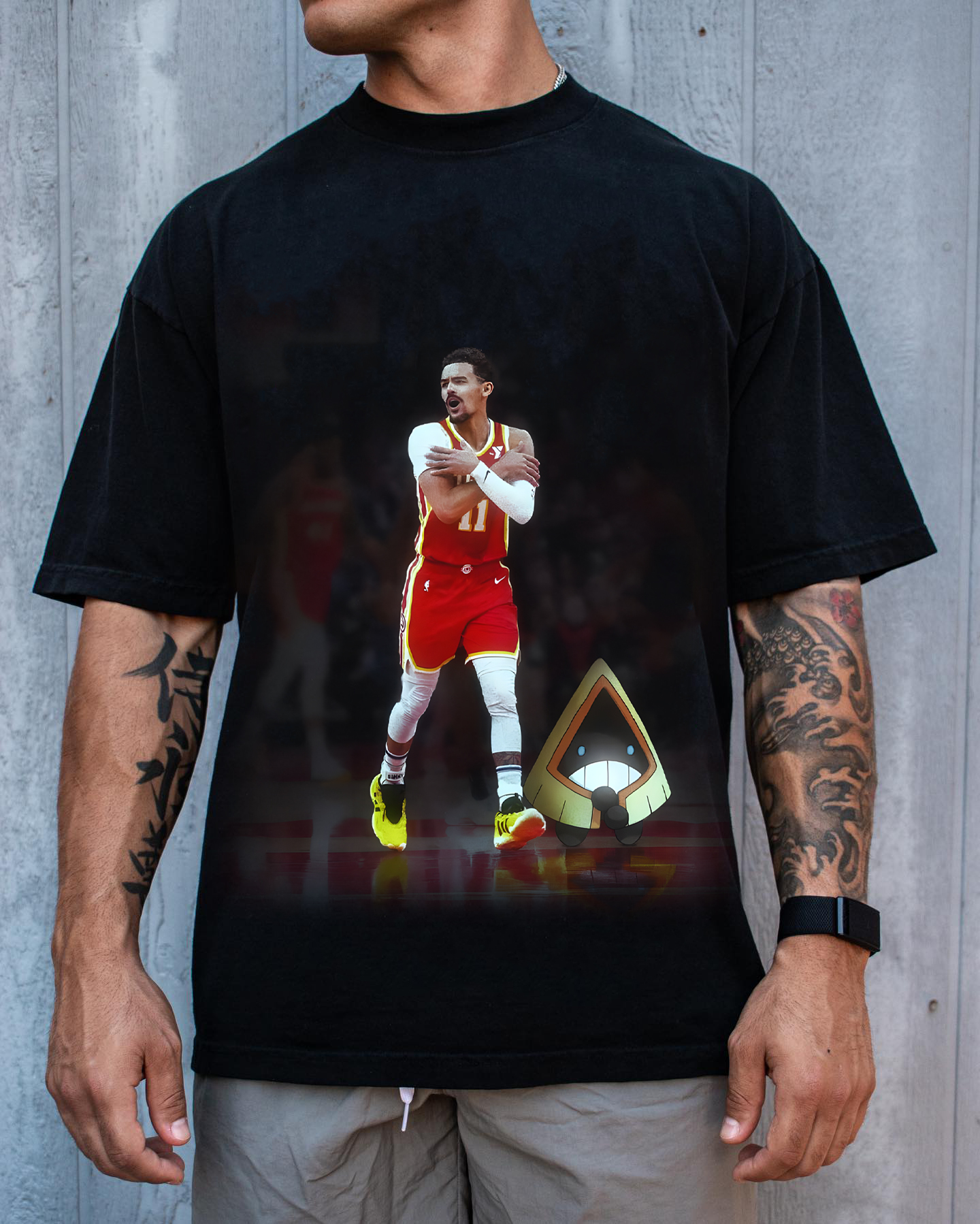 Unisex Vintage Tee丨 Trae Young-AnimeClothe