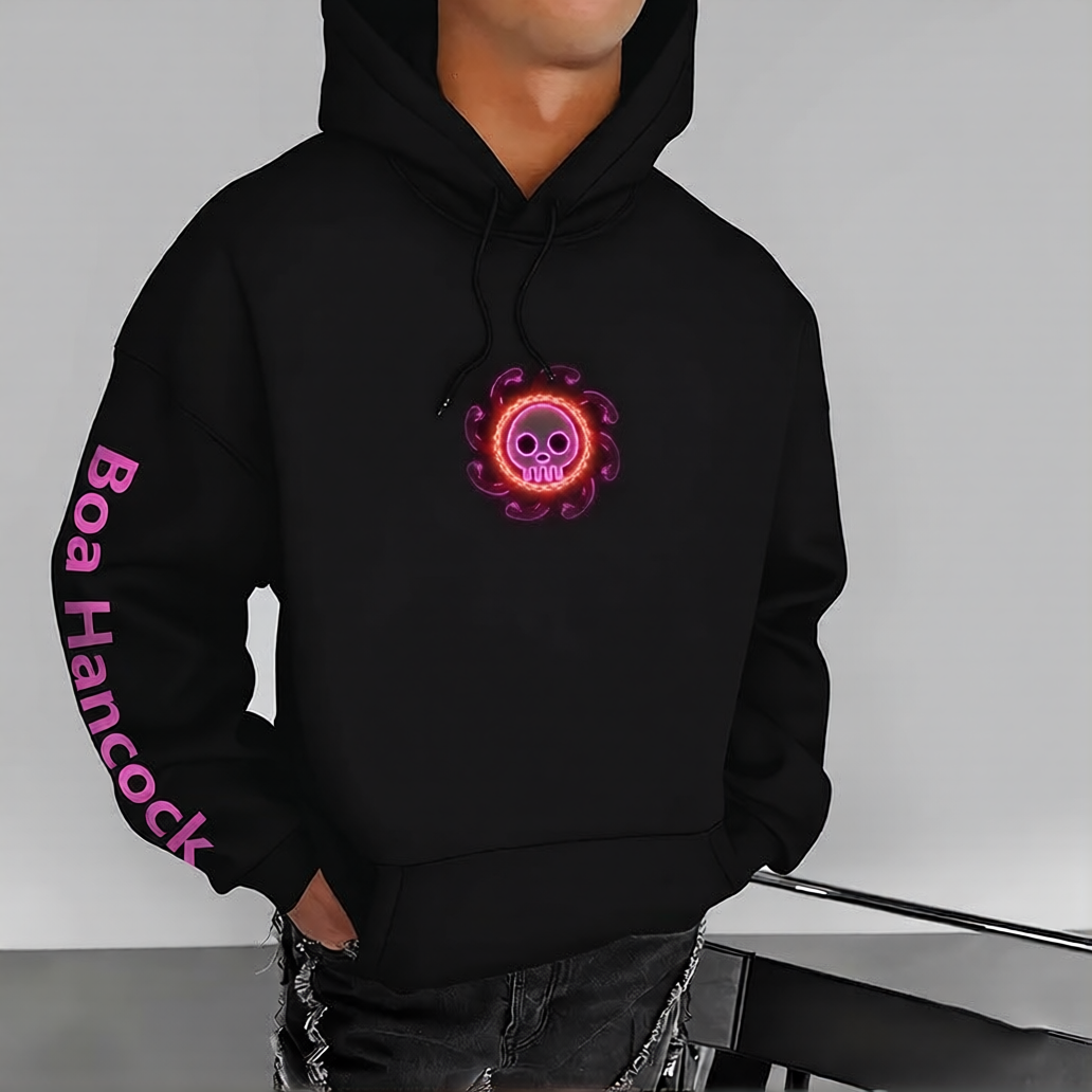 Unisex Anime Graphic Streetwear Vintage Hoodie