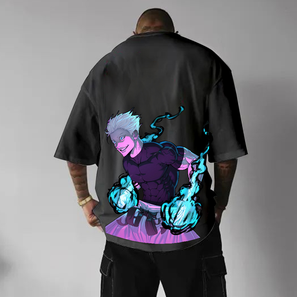 Oversized Unisex  Anime  T-Shirt-AnimeClothe