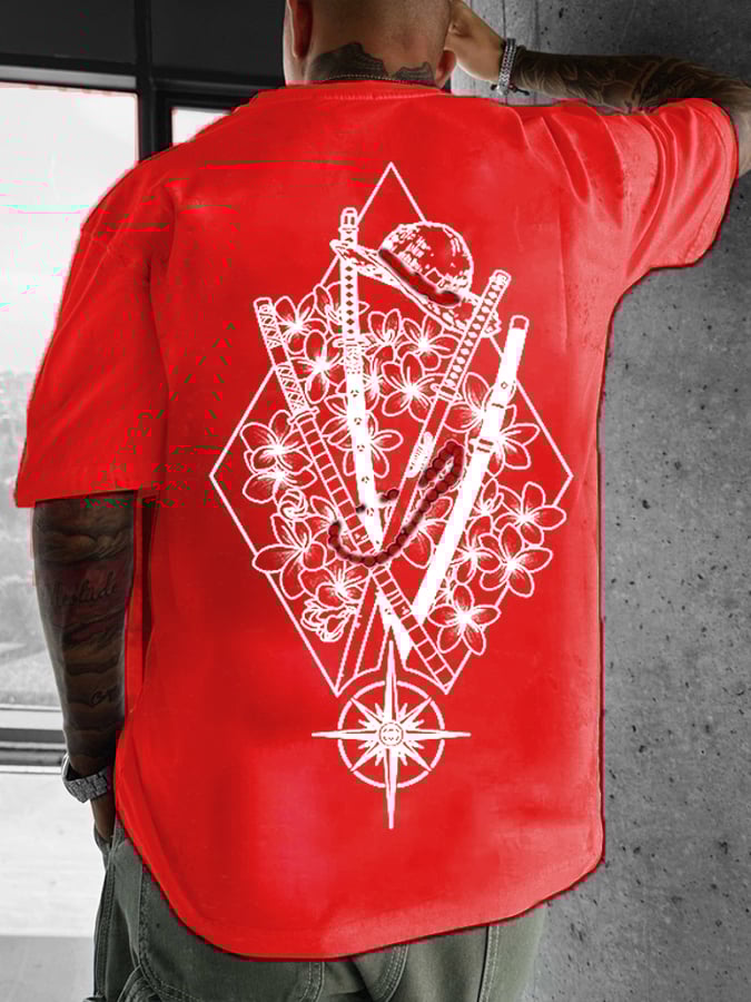 Unisex Anime Inspired Vintage T-Shirt