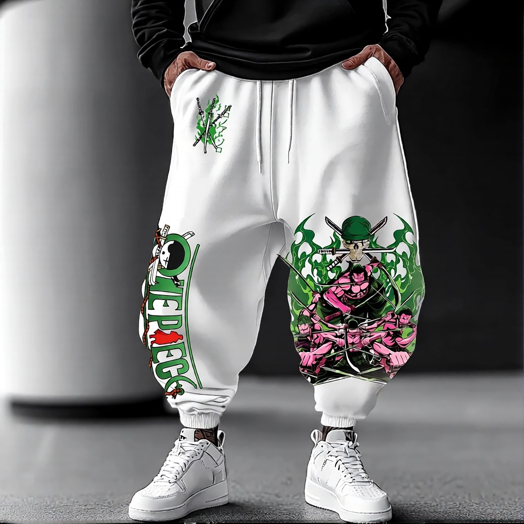 Unisex Anime Inspired Vintage Pants