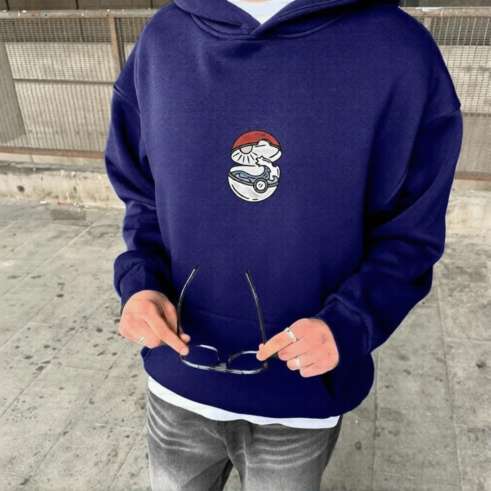 Unisex Anime Graphic Streetwear Vintage Hoodie