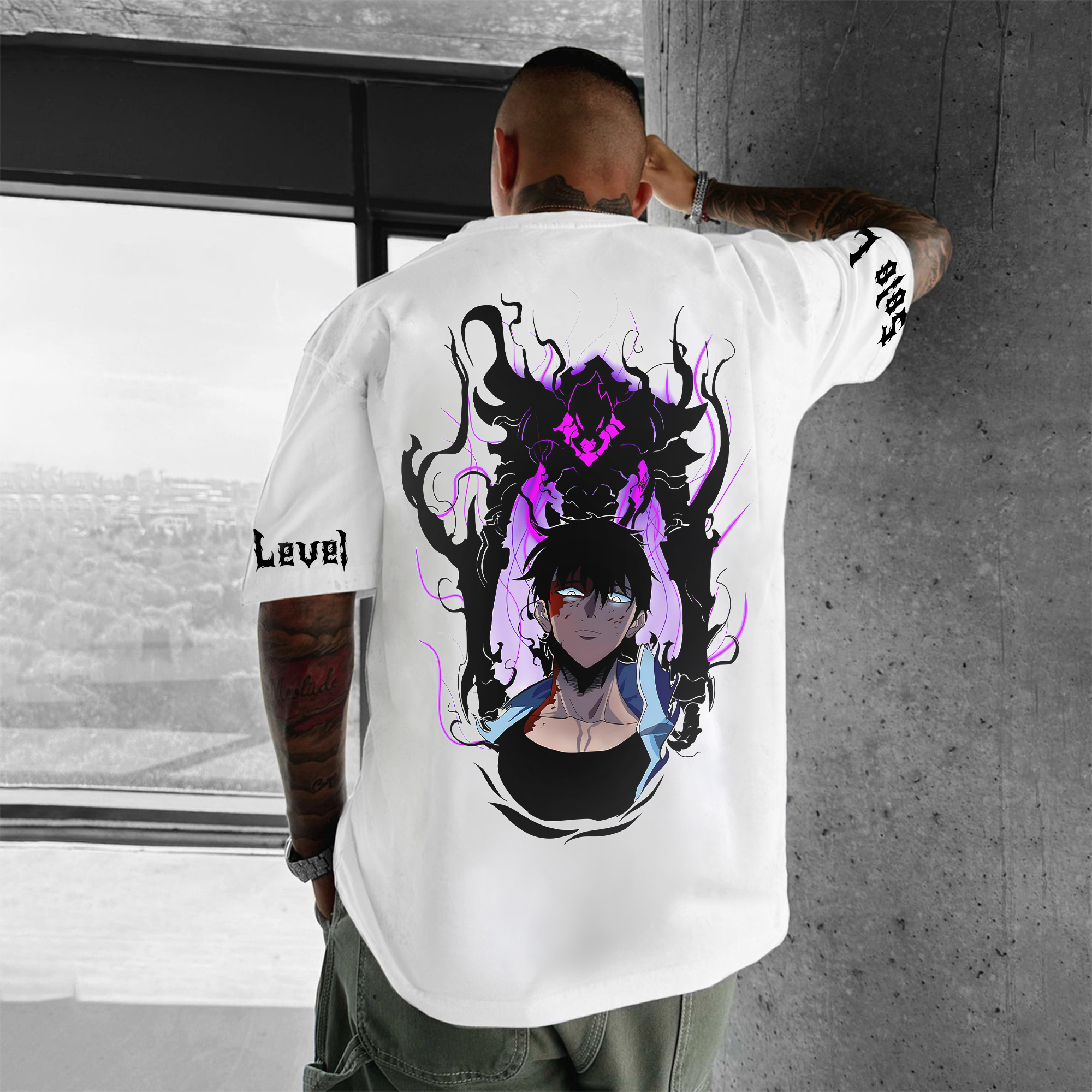 Unisex Anime Inspired Vintage T-Shirt-AnimeClothe