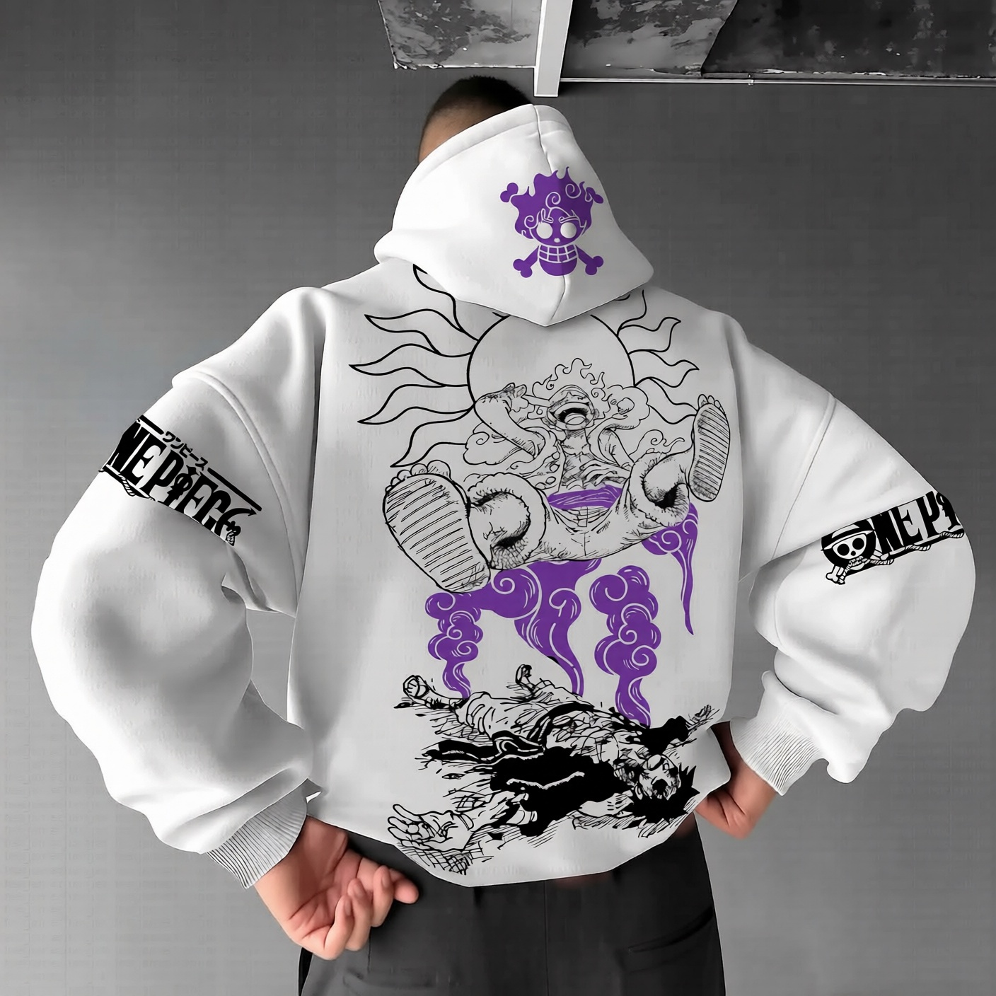 Unisex Anime Graphic Streetwear Vintage Hoodie