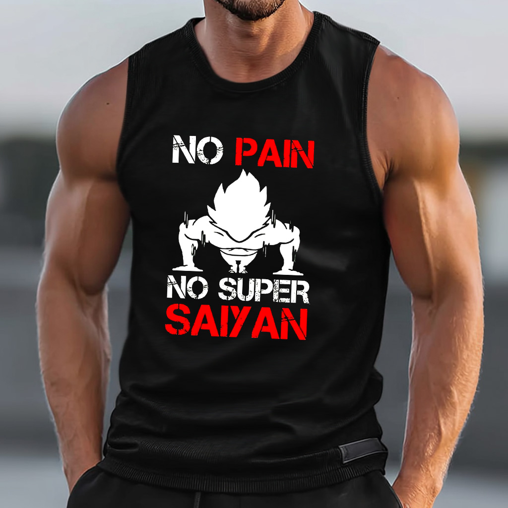 Unisex Anime Sleeveless Tank Top