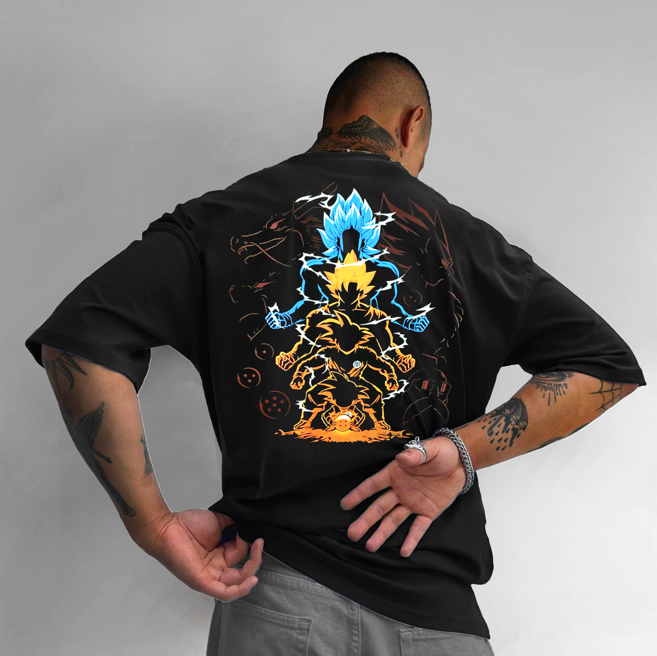 Unisex Anime Inspired Graphic Streetwear Vintage T-shirt