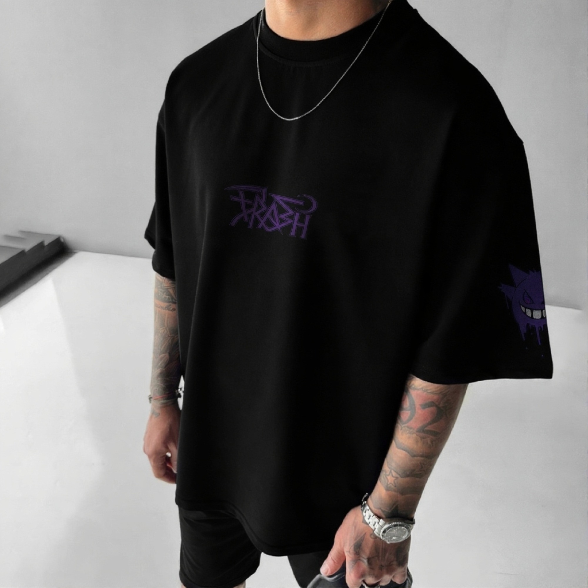 Pokémon Unisex Anime Gengar T-shirt