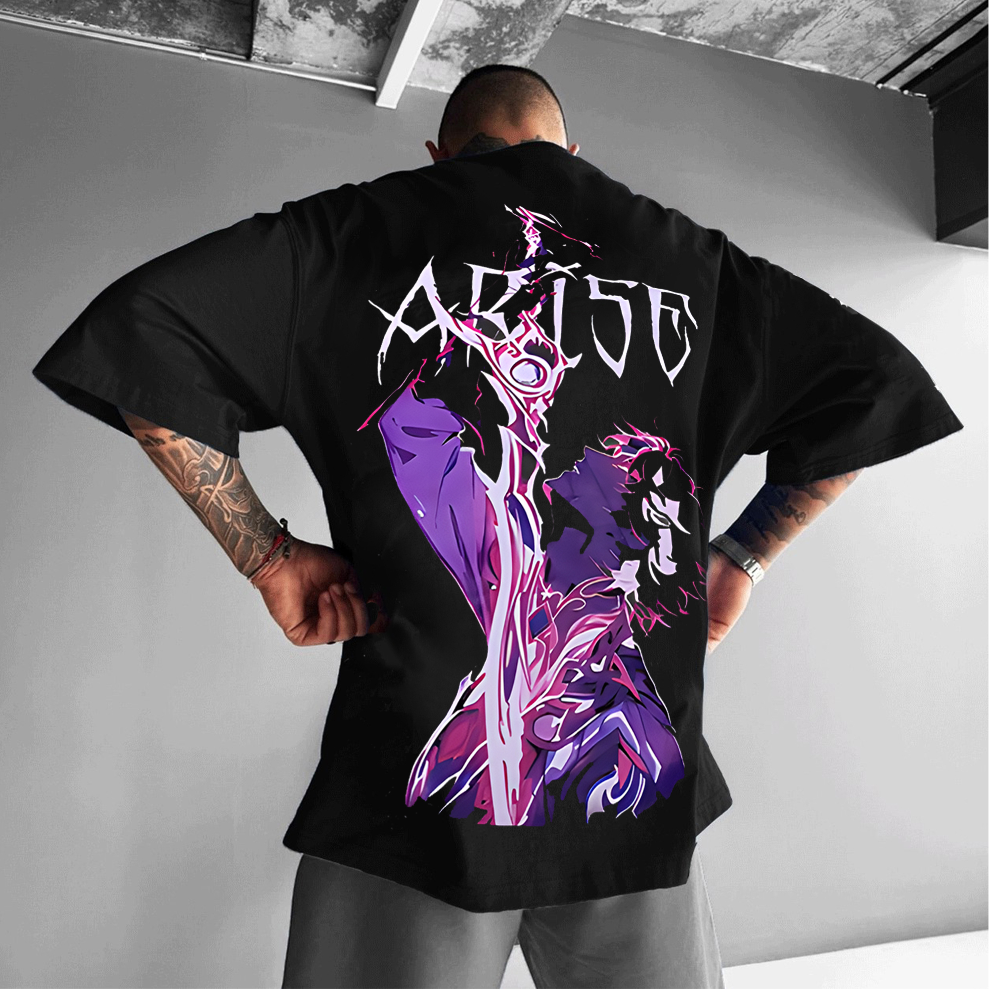 Unisex Anime Inspired Vintage T-Shirt