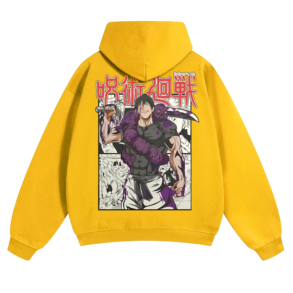 Unisex Casual Anime Print Hoodie-AnimeClothe