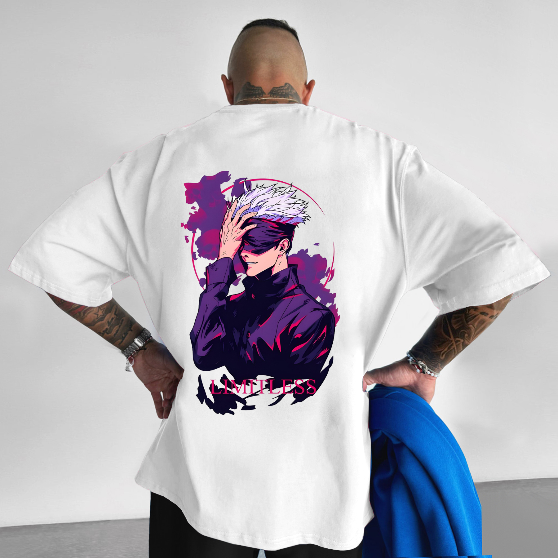 Oversized Anime T-shirt-AnimeClothe