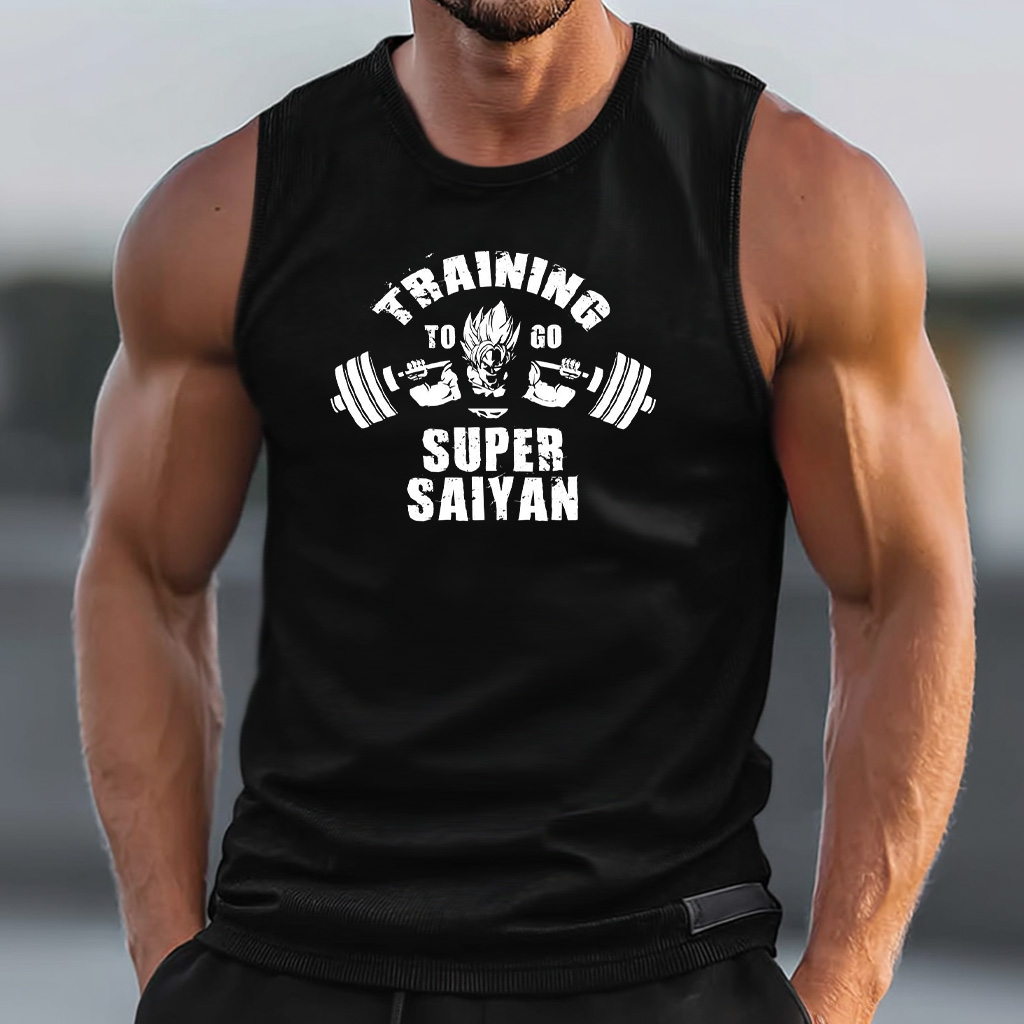 Unisex Anime Sleeveless Tank Top