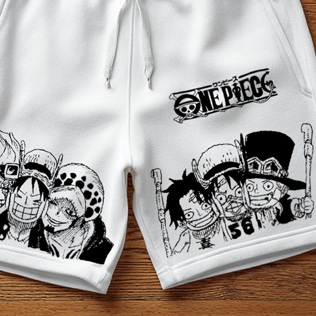 Anime Character Shorts For Casual Wear