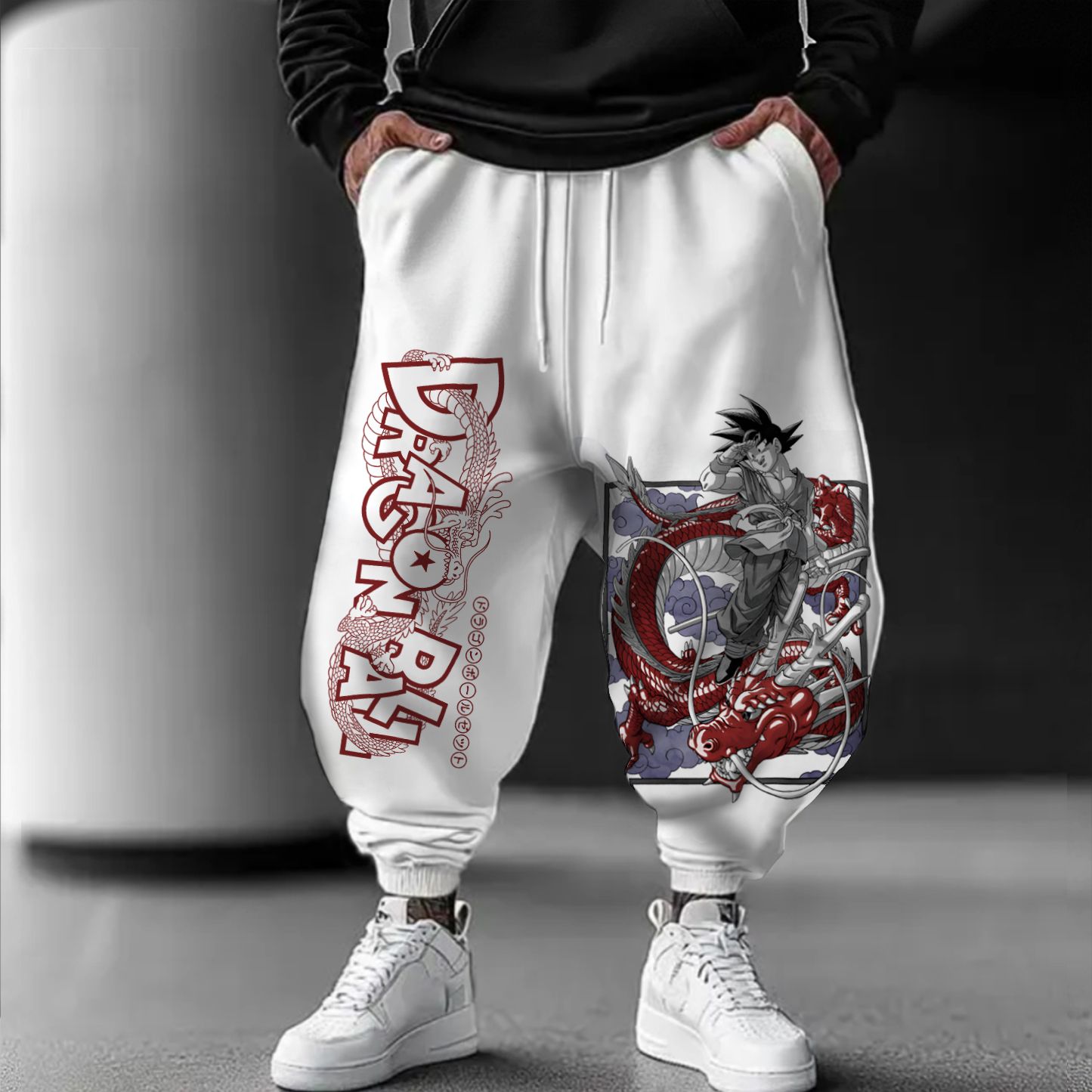 Unisex Casual Anime Streetwear Pants