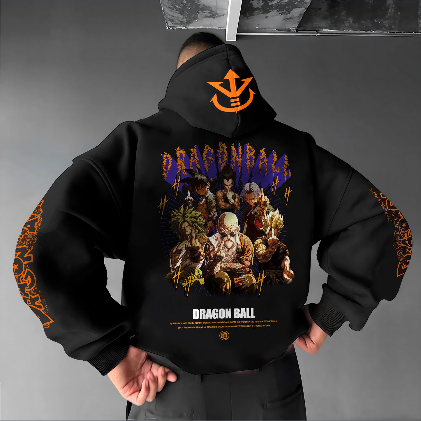 Unisex Anime Graphic Streetwear Hoodie