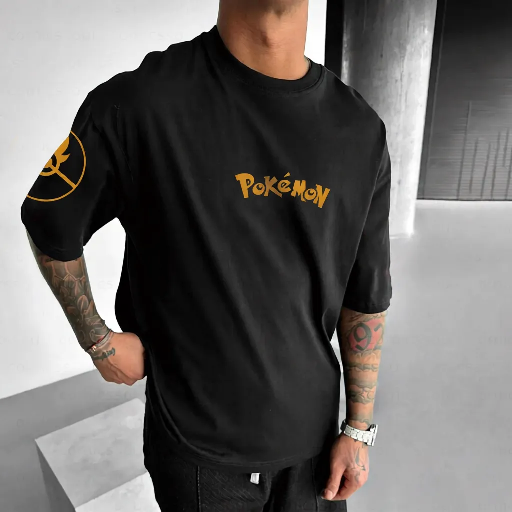 Pokémon Unisex Anime Bulbasaur-shirt