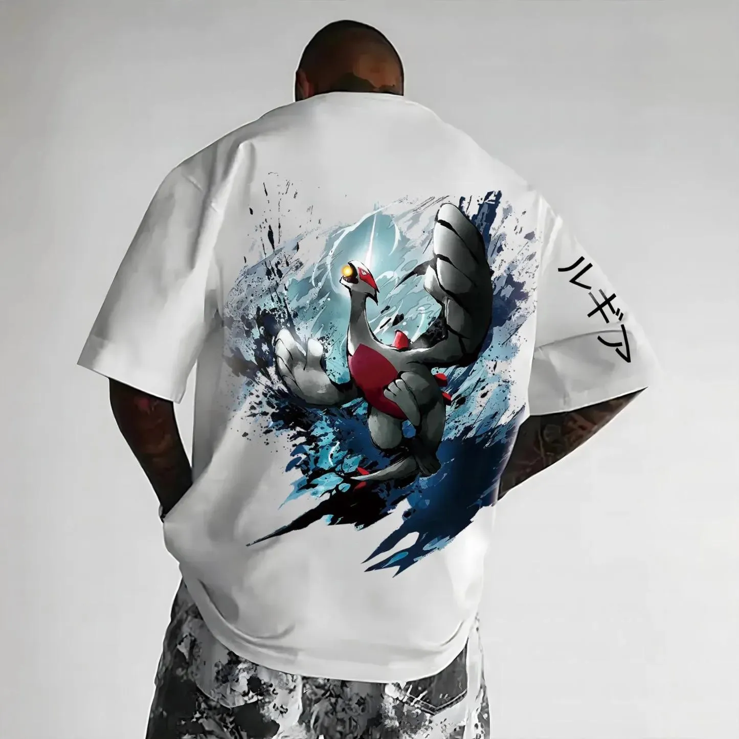 Pokémon Unisex Anime Lugia-shirt