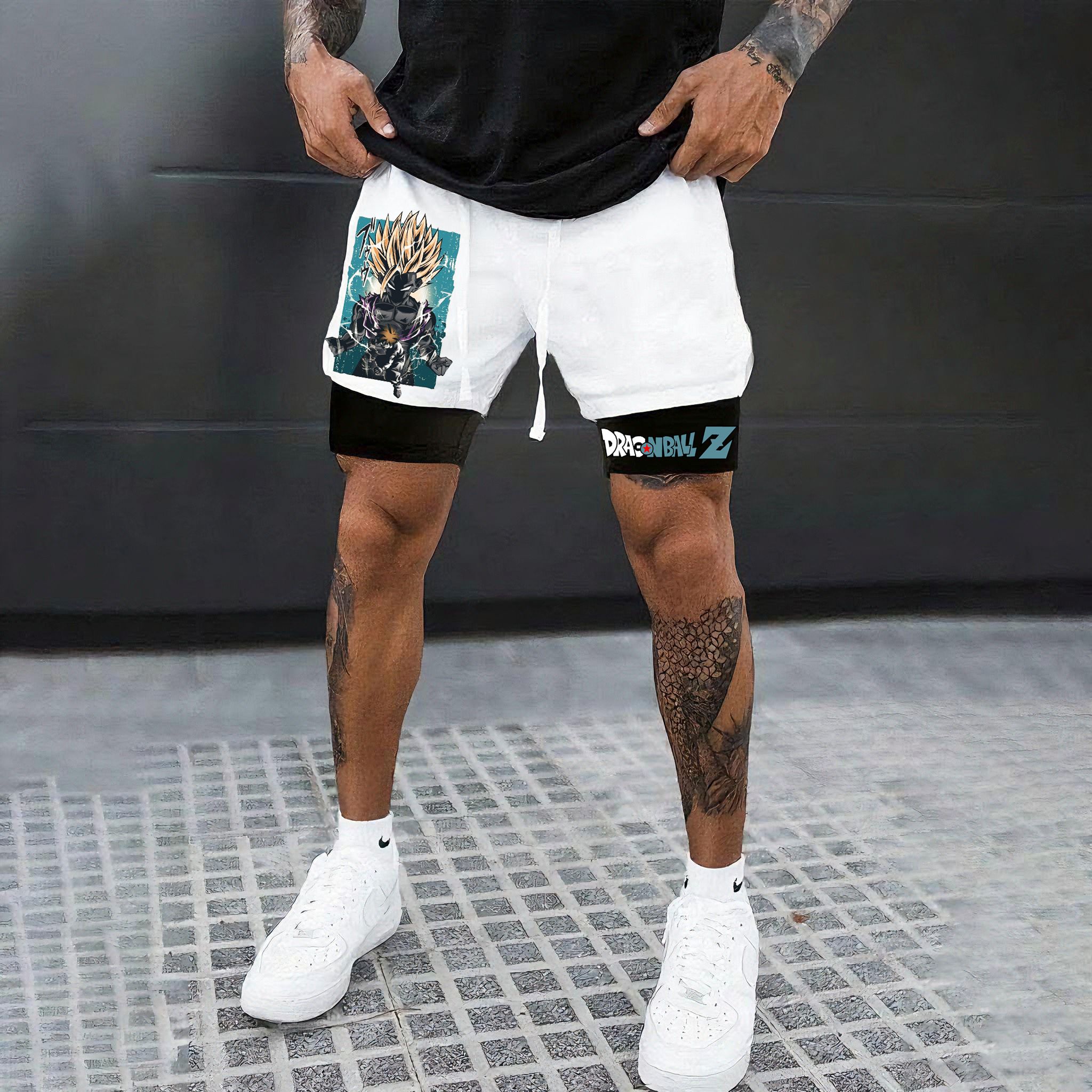 Unisex Casual Anime Streetwear Shorts