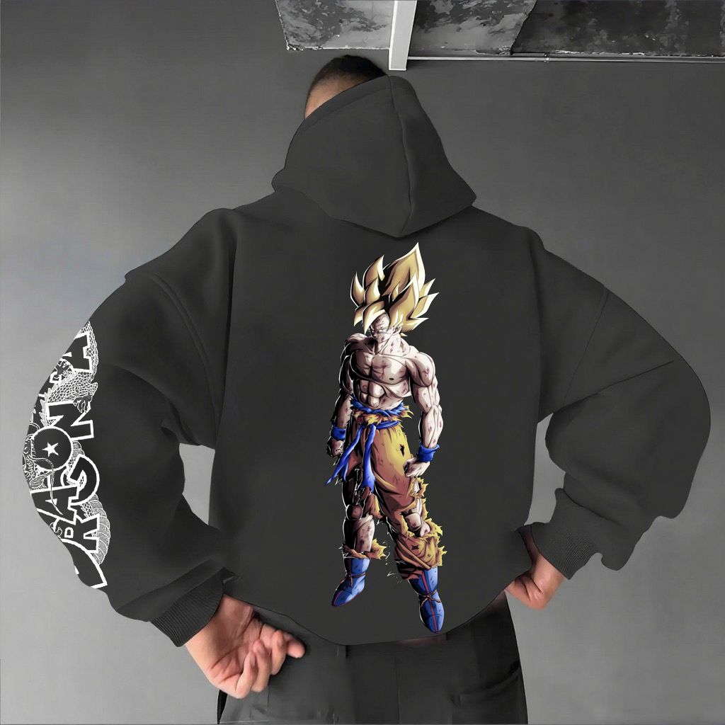 Unisex Anime Graphic Streetwear Hoodie