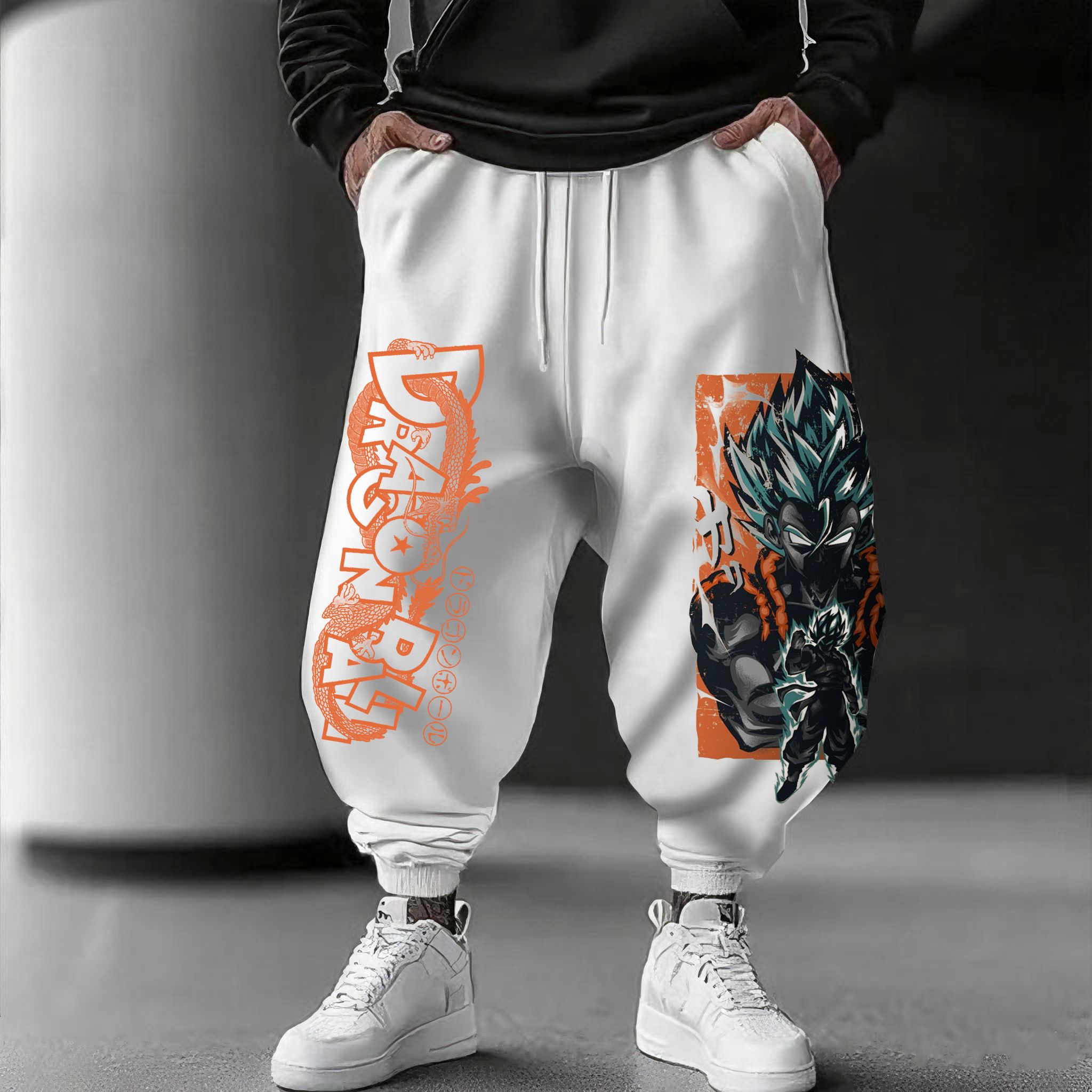 Unisex Casual Anime Streetwear Pants