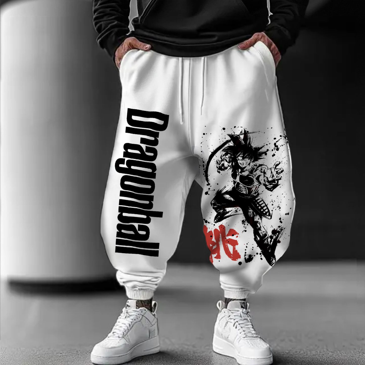 Unisex Casual Anime Streetwear Pants