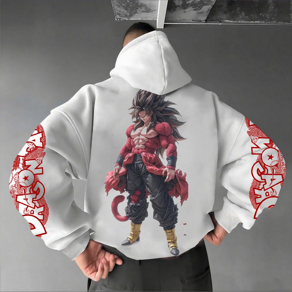 Unisex Anime Graphic Streetwear Hoodie