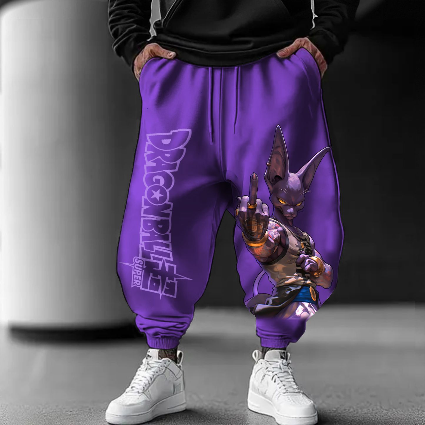 Unisex Casual Anime Streetwear Pants