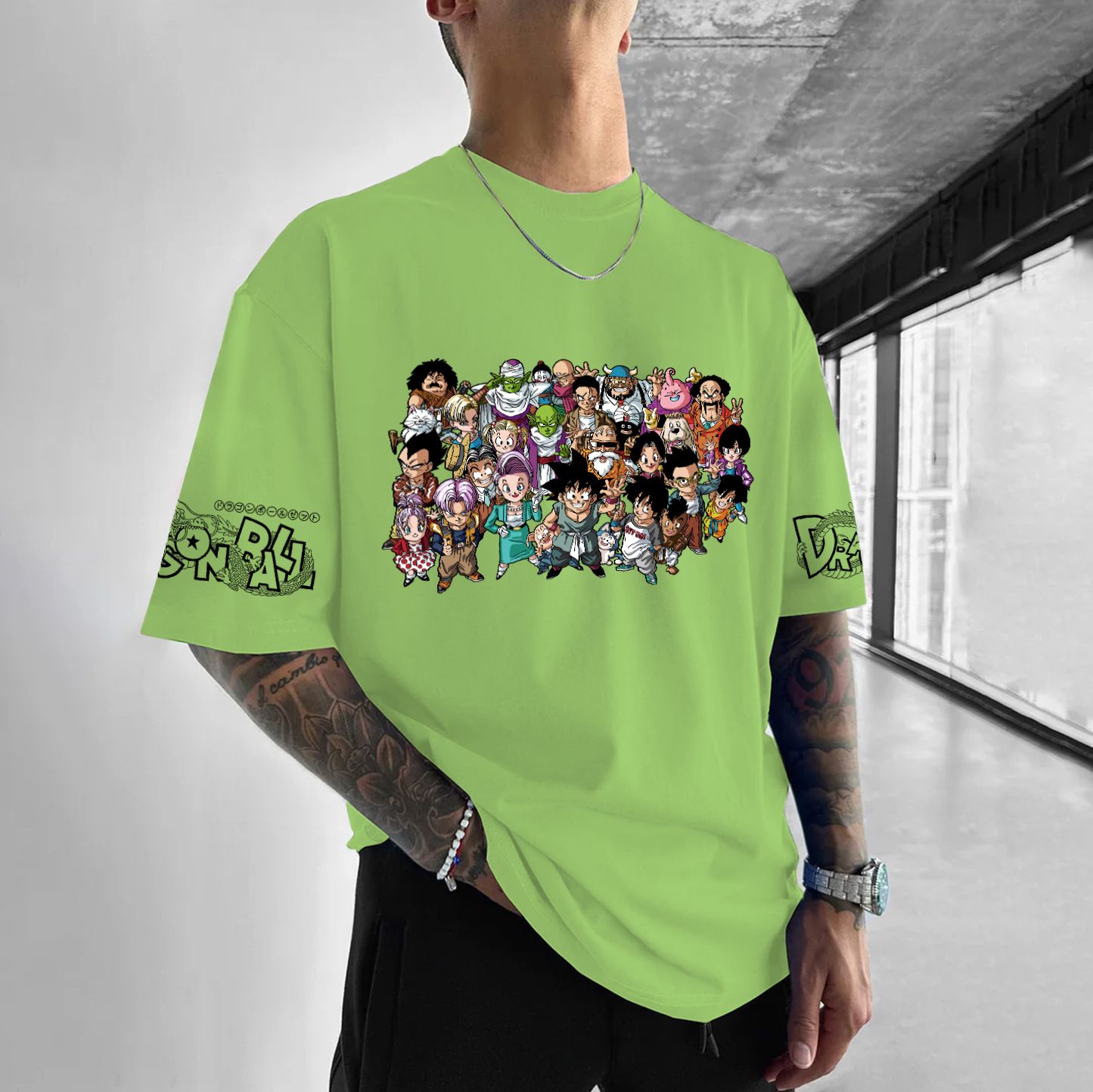 Unisex Anime Inspired Vintage T-Shirt