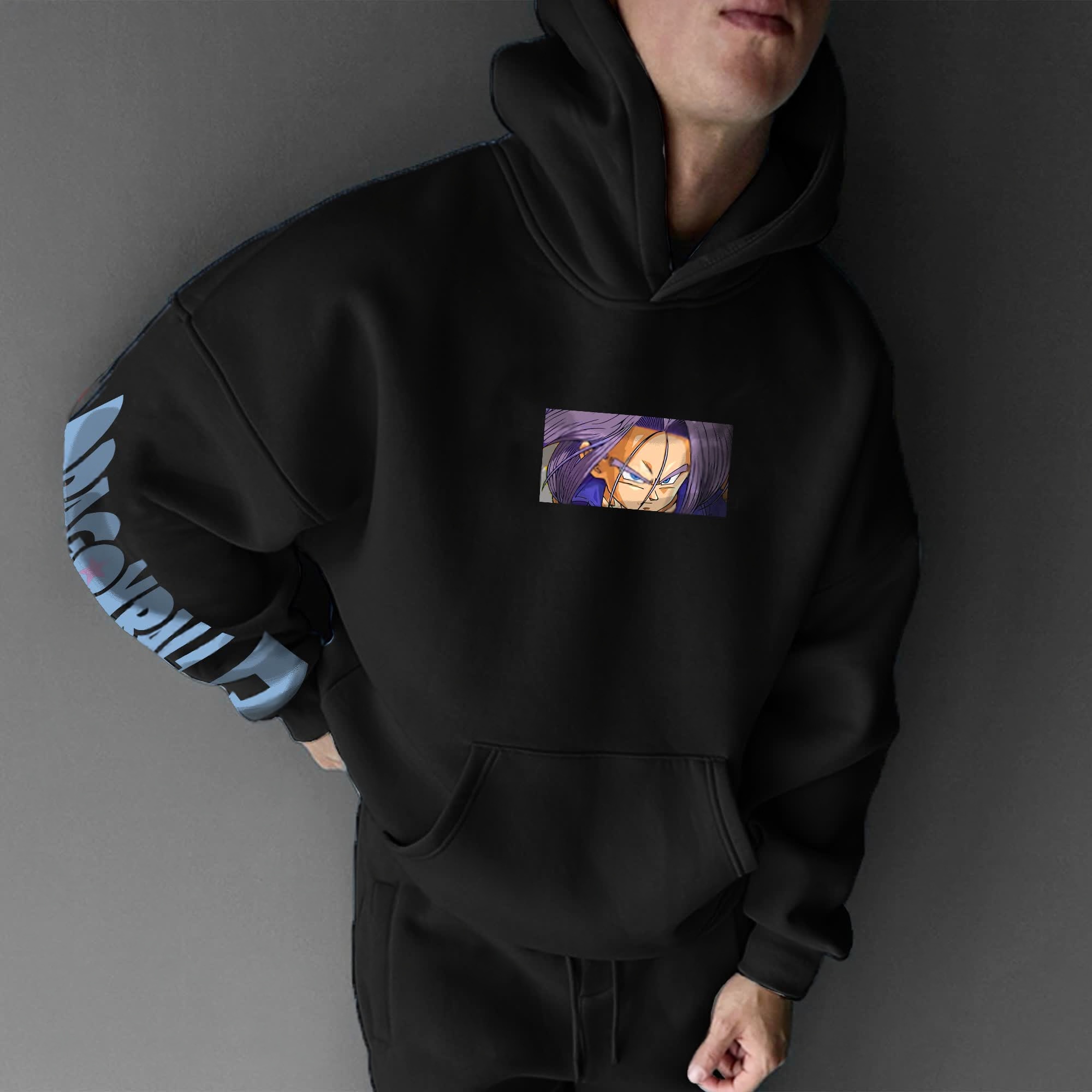 Unisex Anime Graphic Streetwear Vintage Hoodie-AnimeClothe