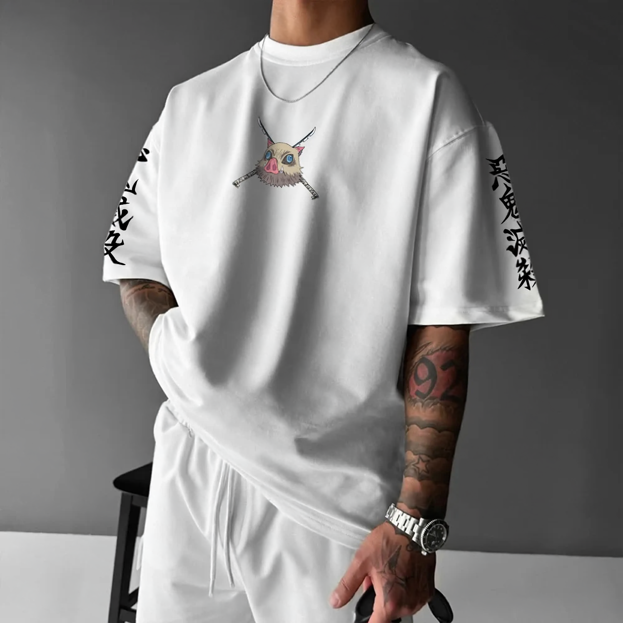 Unisex  Anime Inspired Vintage T-Shirt-AnimeClothe