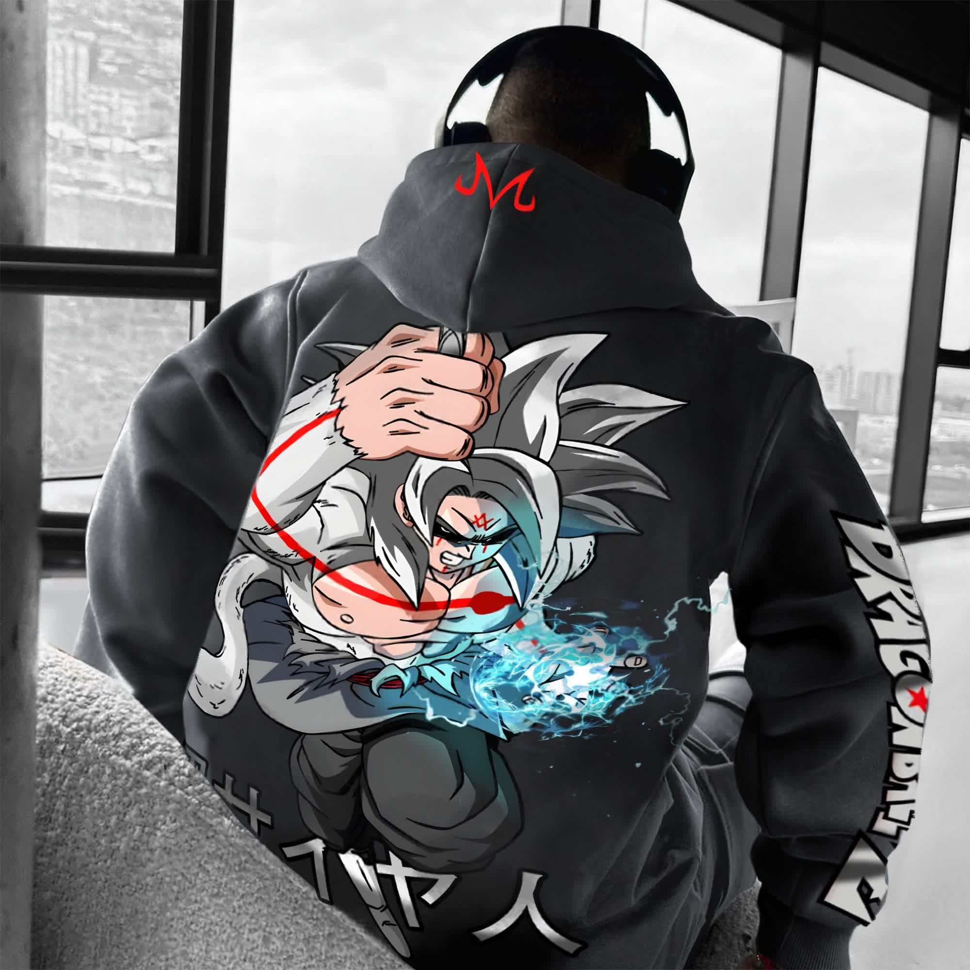 Unisex Vintage Hoodie-AnimeClothe