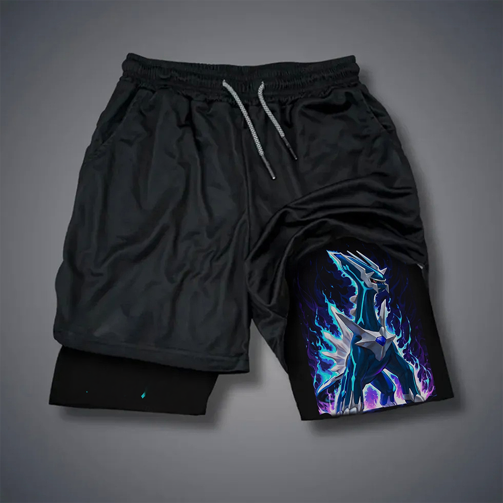 Unisex   Casual Anime Streetwear Shorts-AnimeClothe