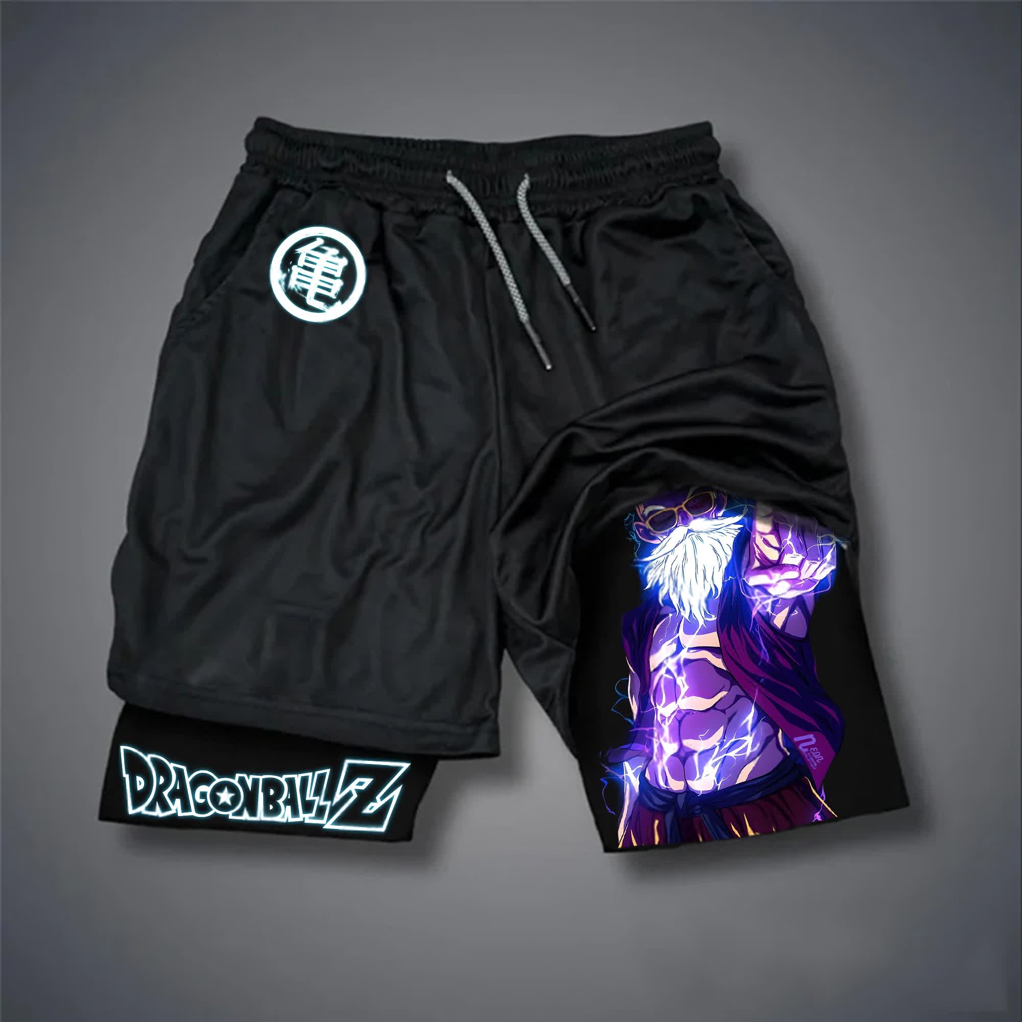 Unisex Casual Anime Streetwear Shorts-AnimeClothe