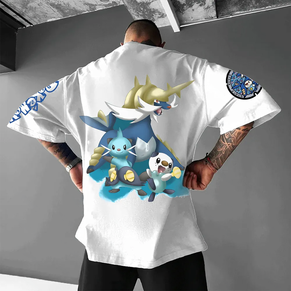 Unisex   Anime Inspired Vintage T-Shirt-AnimeClothe