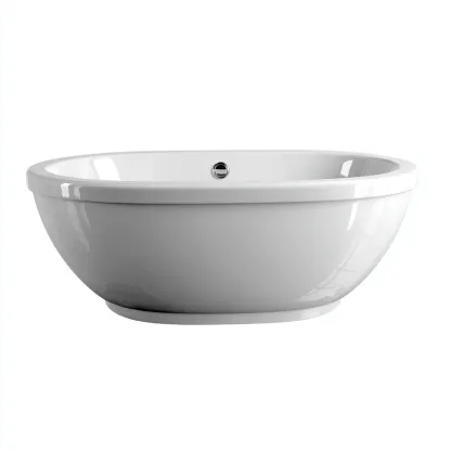 Vasca Da Bagno Freestanding Acrilico 150x150x60 Cm - Bianco - Design Moderno-Oakuploft